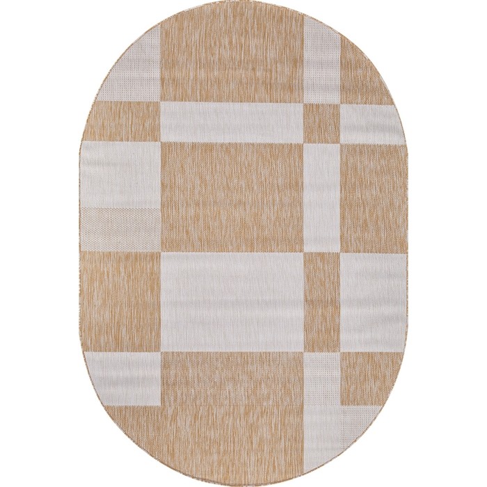 

Ковёр овальный Vegas S005, размер 60x110 см, цвет beige