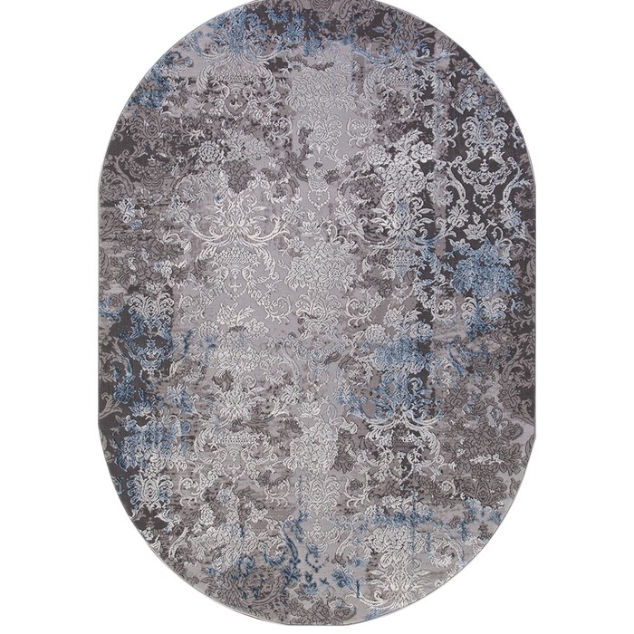 

Ковёр овальный Karmen Hali Armina, размер 80x150 см, цвет blue/blue