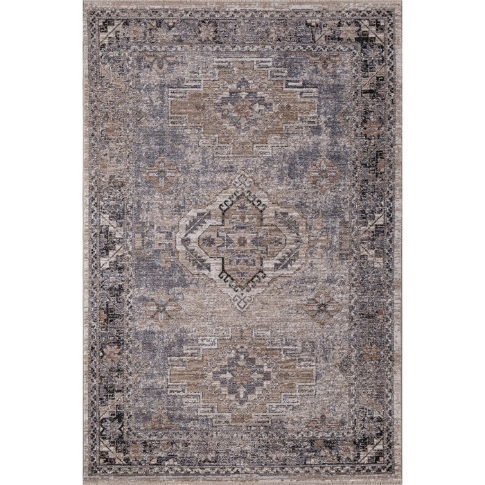 

Ковёр прямоугольный Merinos Baltimore, размер 140x80 см, цвет 095 grey