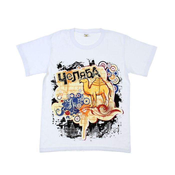 Футболка мужская "Collorista" Челяба 100% хлопок, р-р M (46)