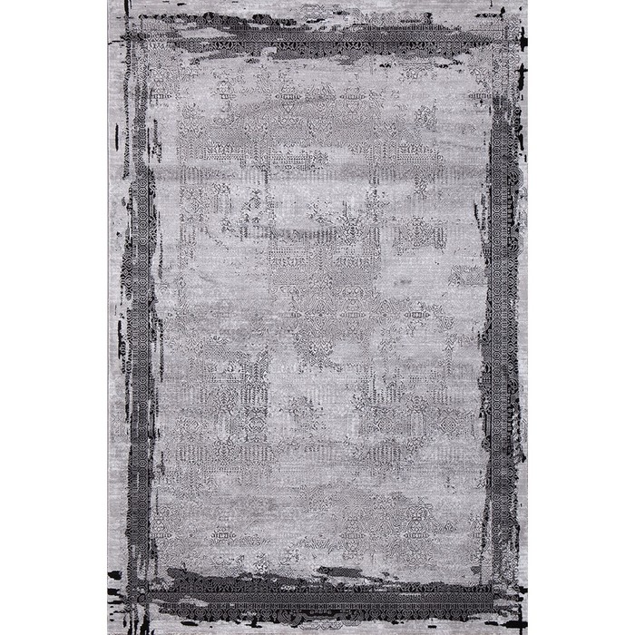 Ковёр прямоугольный Karmen Hali Panama, размер 195x290 см, цвет grey/grey ковёр прямоугольный karmen hali panama размер 195x290 см цвет grey grey