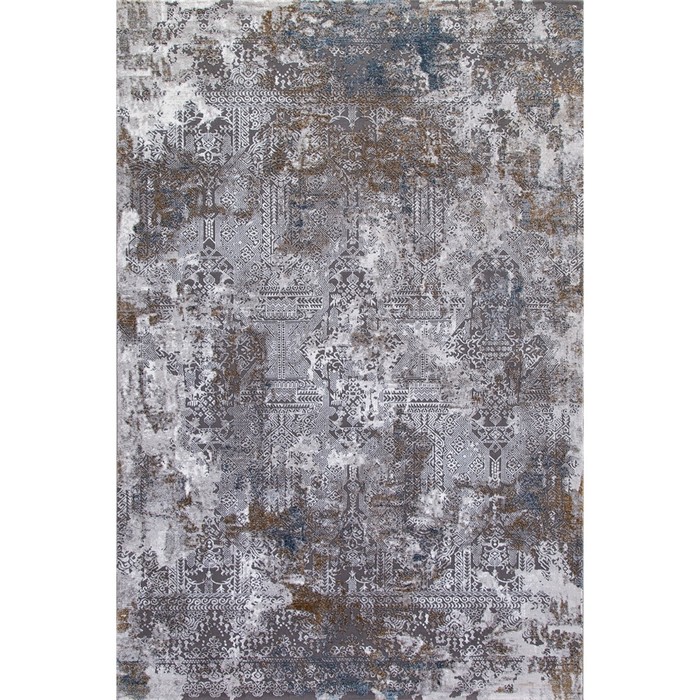 

Ковёр прямоугольный Karmen Hali Quantum, размер 195x290 см, цвет grey/grey