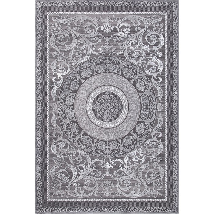 

Ковёр прямоугольный Karmen Hali Quantum, размер 195x290 см, цвет grey/grey