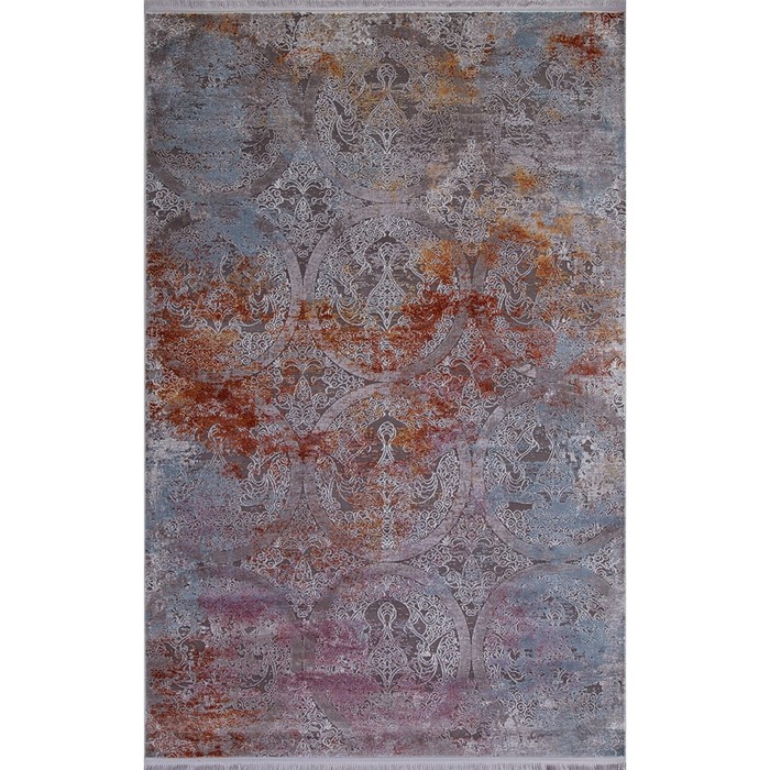 Ковёр прямоугольный Karmen Hali Rim, размер 285x400 см, цвет grey/grey