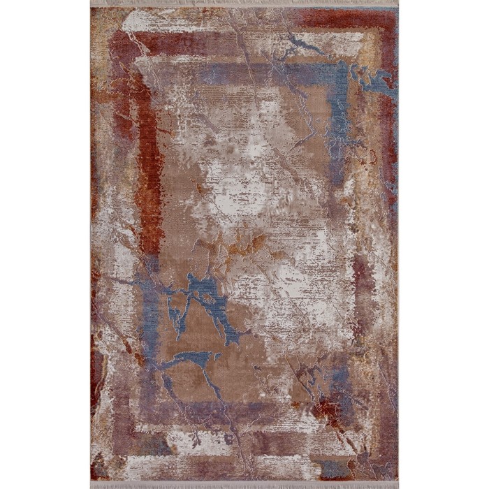 Ковёр прямоугольный Karmen Hali Rim, размер 228x500 см, цвет brown/brown