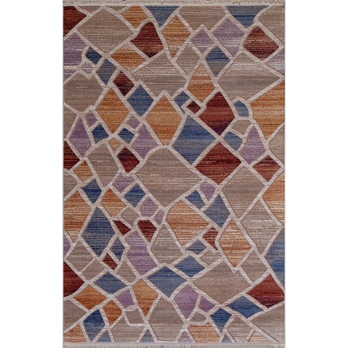 

Ковёр прямоугольный Karmen Hali Rim, размер 228x340 см, цвет brown/brown