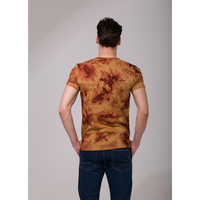 Футболка мужская Collorista 3D DJ Tiger, размер L (48), цвет коричневый