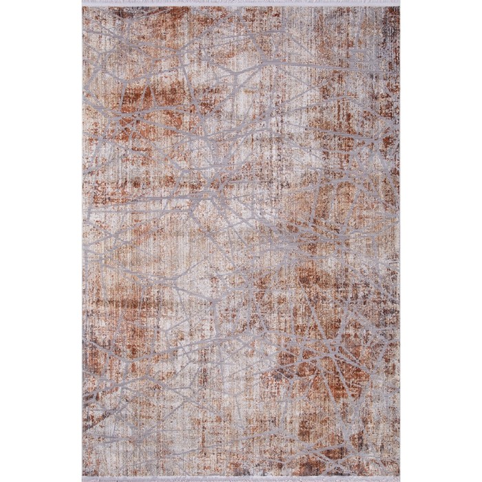

Ковёр прямоугольный Sirma Seattle, размер 80x150 см, цвет acik gri/acik terra