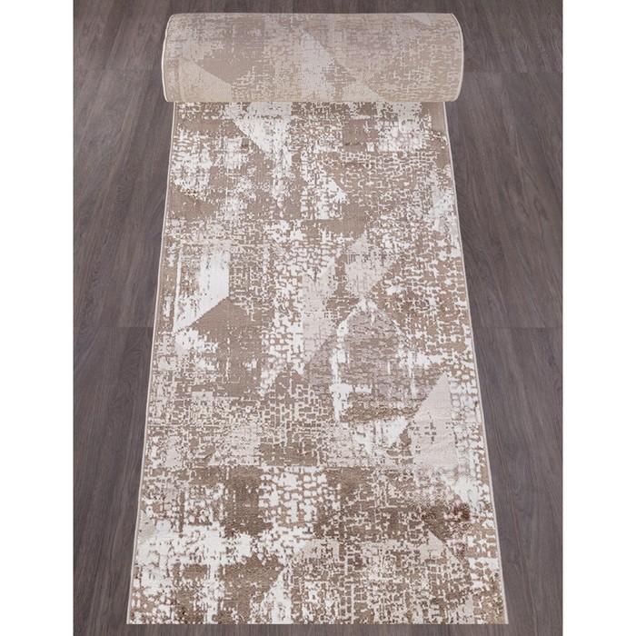 

Ковровая дорожка Arda Mardan, размер 80x2500 см, цвет vizon shrink/beige