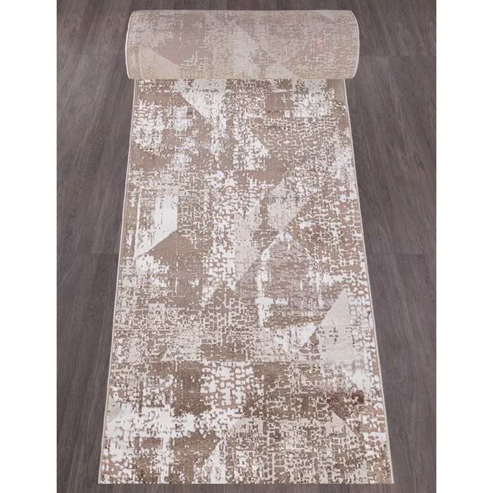 Ковровая дорожка Arda Mardan, размер 80x2500 см, цвет vizon shrink/beige ковровая дорожка mardan размер 2500x120 см