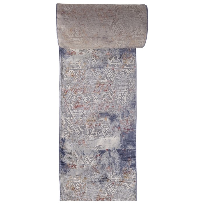 Ковровая дорожка Arda Mardan, размер 80x2500 см, цвет coken d.grey/blue ковровая дорожка mardan размер 2500x120 см