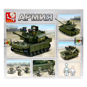 

Конструктор «Штурмовой танк», 312 деталей