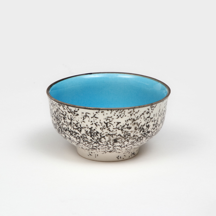 Пиала керамическая Персия, синяя, 200 мл, 1 сорт, Иран керамика ручной работы солонка персия керамика синяя 100 мл иран