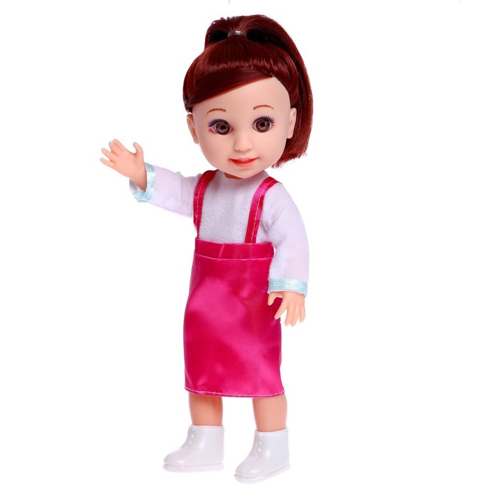 Кукла классическая Маша в платье, МИКС, в пакете