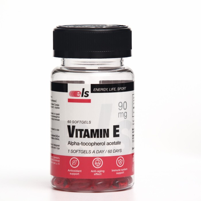 Витамин Е плюс, 350 мг, 60 шт витамин е плюс 60 таблеток по 350 мг