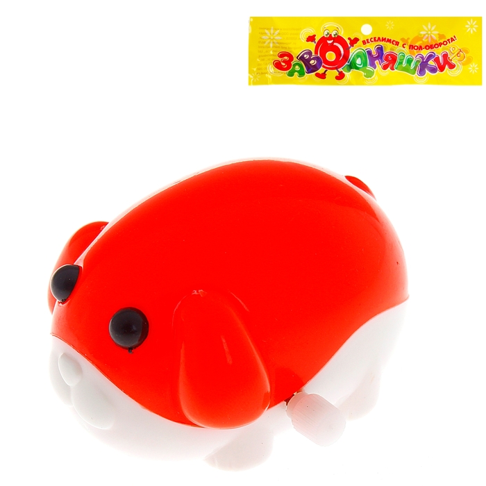 Игрушка заводная "Зверята", МИКС