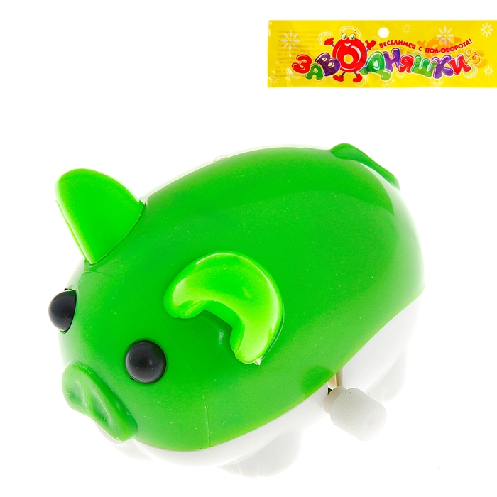 Игрушка заводная "Зверята", МИКС