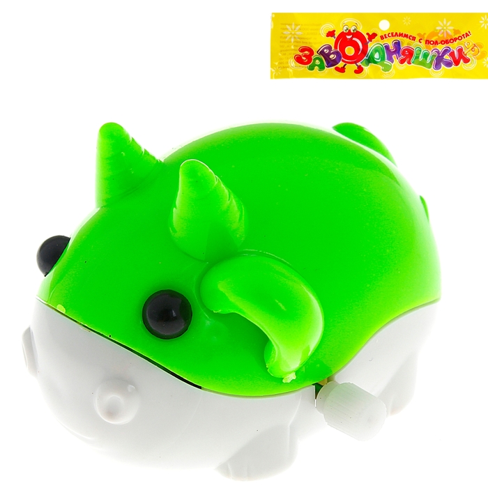 Игрушка заводная "Зверята", МИКС