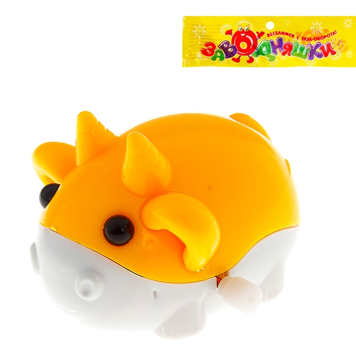 Игрушка заводная "Зверята", МИКС