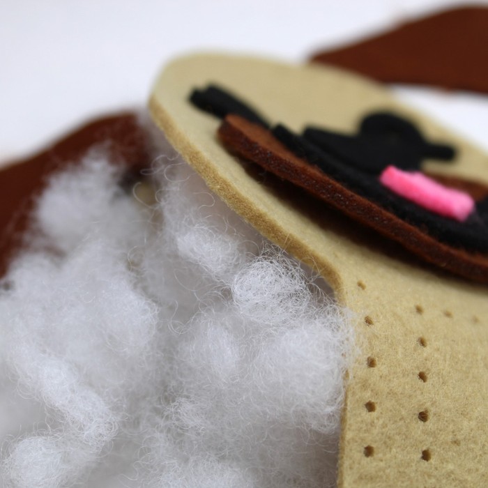 

Набор для творчества: мягкая игрушка из фетра «Щенок»