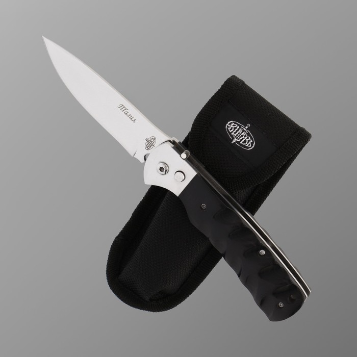Нож складной Тагил сталь - 420, рукоять - пластик, 22 см нож автоматический складной мамба сталь 420 рукоять цинк 21 см