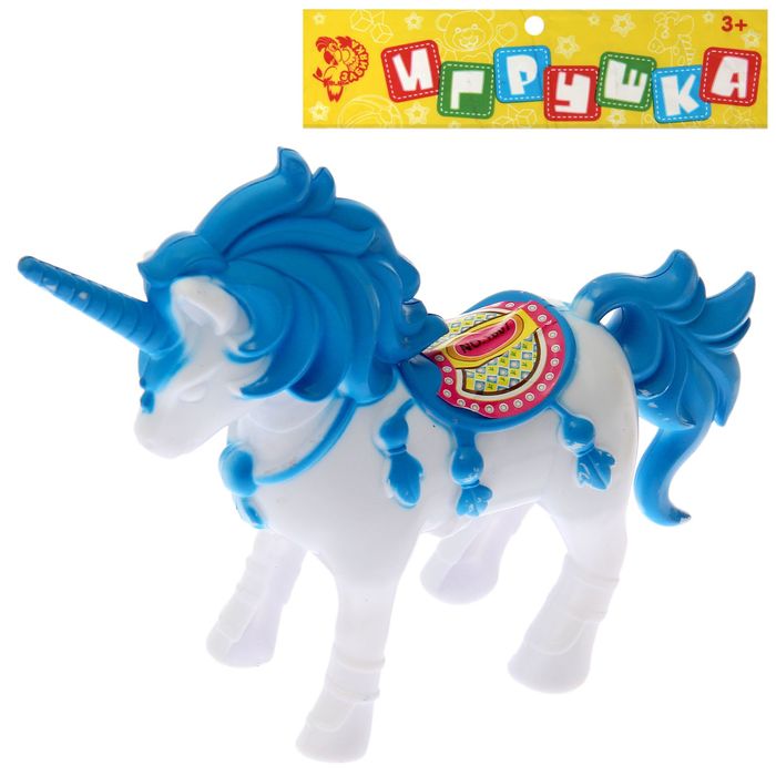Игрушка заводная "Единорог", цвета МИКС