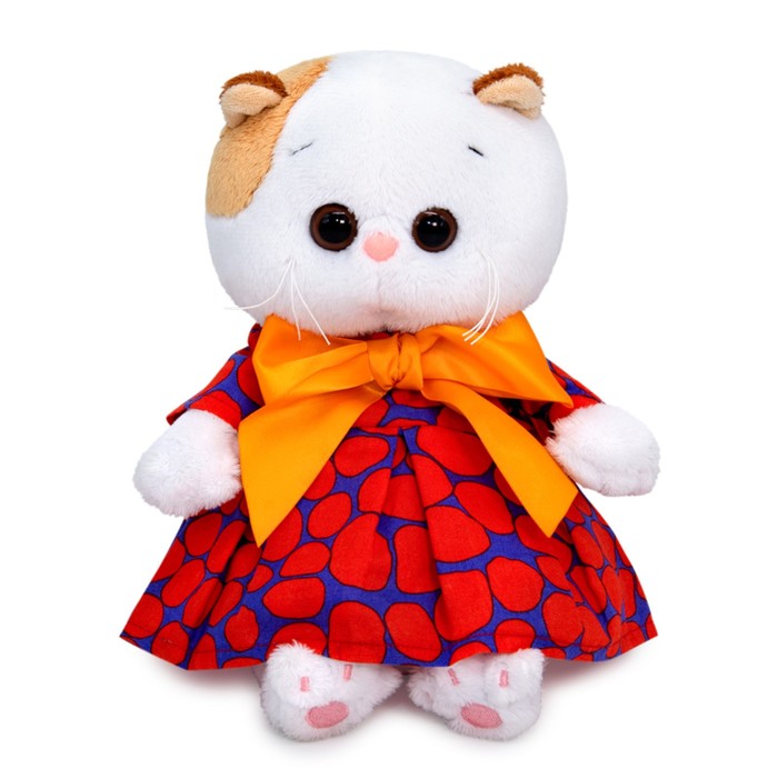 цена Мягкая игрушка «Ли-Ли Baby в платье с оранжевым бантом», 20 см