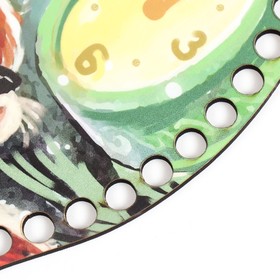 

Заготовка для вязания "Следок. Зайка" донышко 12х25 см