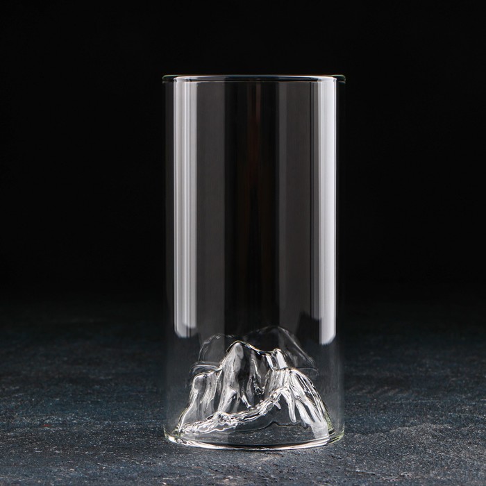 Стакан стеклянный Magistro «Горы», 300 мл стакан стеклянный magistro icebar ice 250 мл