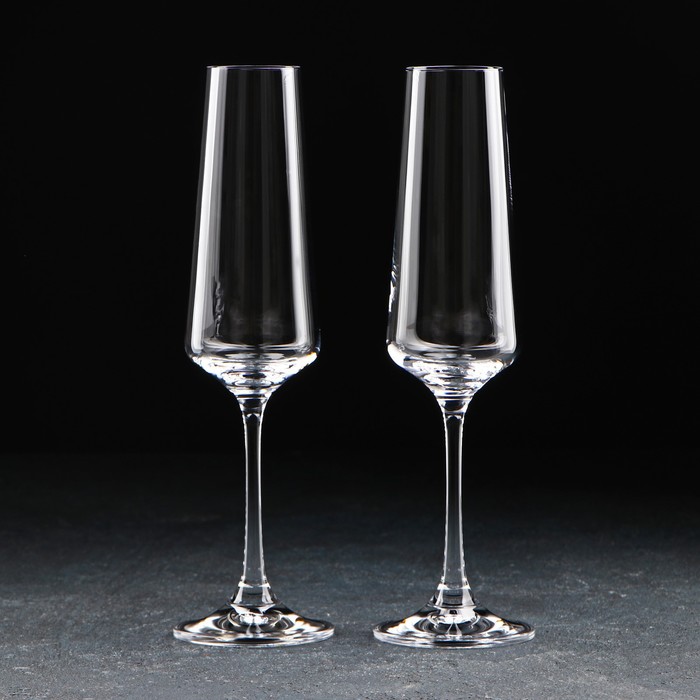 Набор бокалов для шампанского Corvus, 160 мл, 2 шт набор бокалов для шампанского rcr laurus 6 шт 160 мл