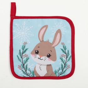 

Прихватка "Winter hare" 17х17 см, 35% х/л, 65% п/э, ватин 250 г/м2