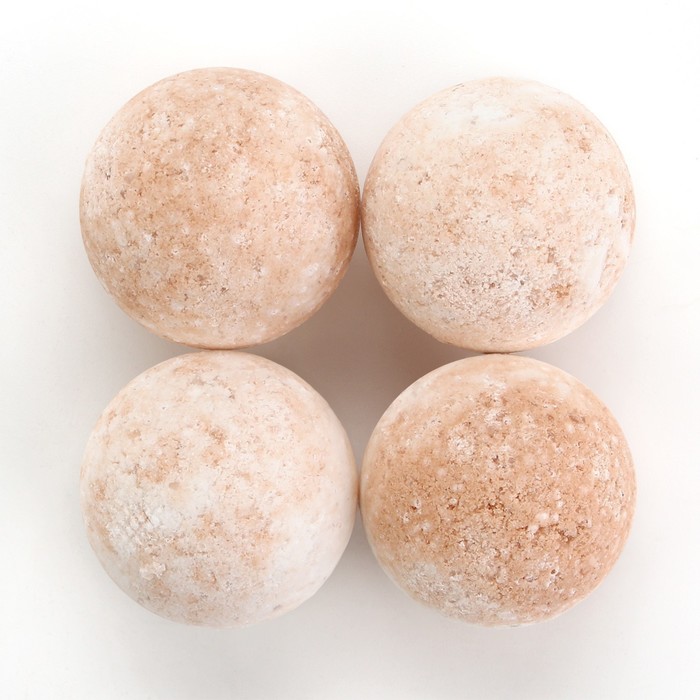 Набор бомбочек для ванны 4 шт х 40 г, аромат шоколад