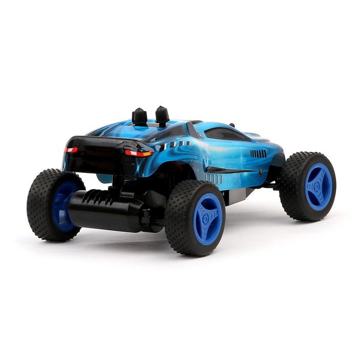 Машина радиоуправляемая "Багги", работает от батареек, цвета МИКС