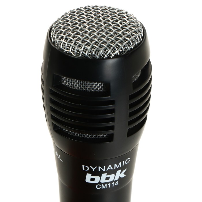 

Микрофон BBK CM114, разъем 6.3/3.5 мм, 2.5м, чёрный