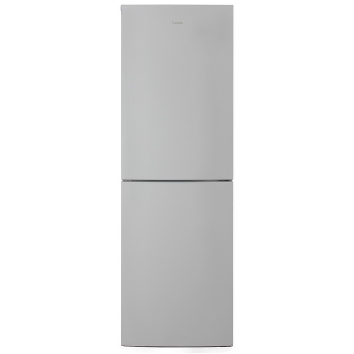 Холодильник Бирюса М6031, двухкамерный, класс А, 345 л, серебристый двухкамерный холодильник бирюса g6027 345 л бежевый