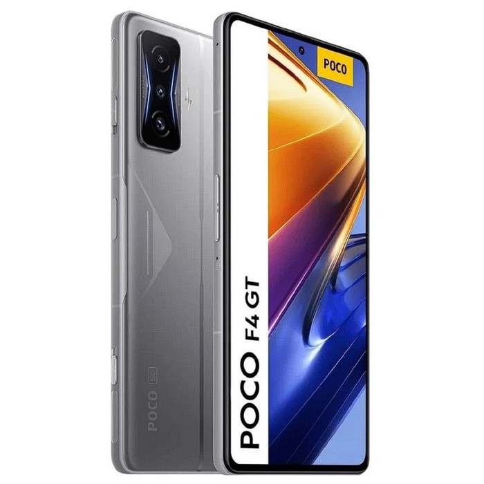 

Смартфон Xiaomi POCO F4 GT NFC RU, 6.67", Amoled, 12 Гб, 256 Гб, 64 Мп, 4700 мАч, серый
