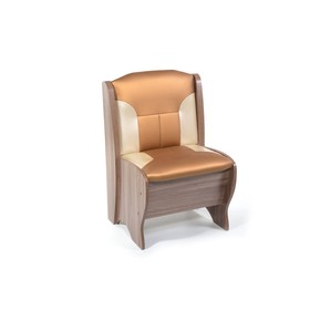 

Скамья Лотос 550х500х840 Ясень тёмный/С.109 - С.101