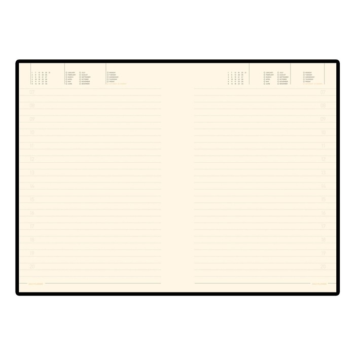 

Ежедневник недатированный А5, 136 листов TREND, обложка искусственная кожа, блок 70 г/м2, серый