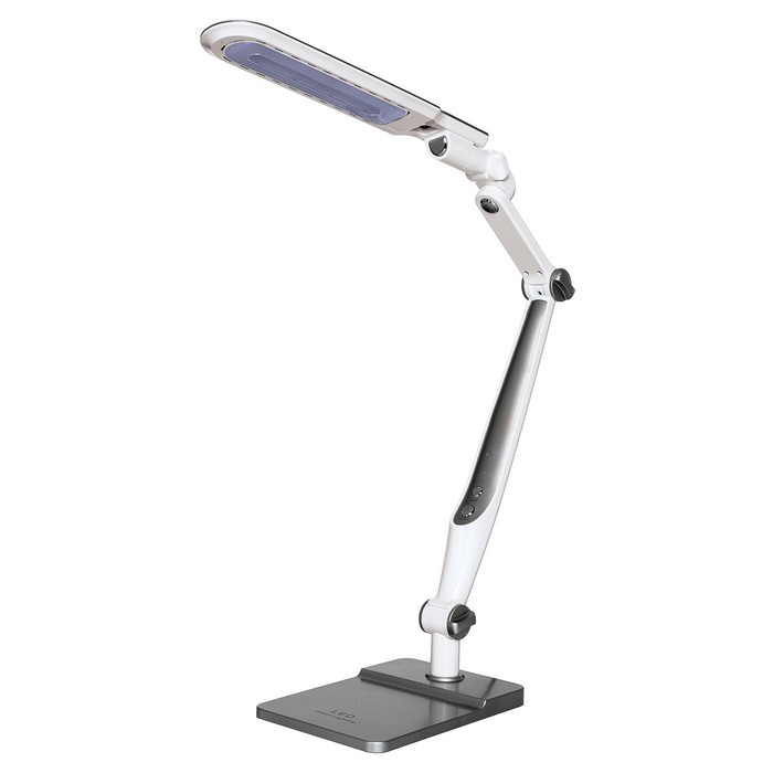 

Настольная BL1207 SILVER, LED 1x10Вт 3000-6000K, 500лм, цвет белый, серебро