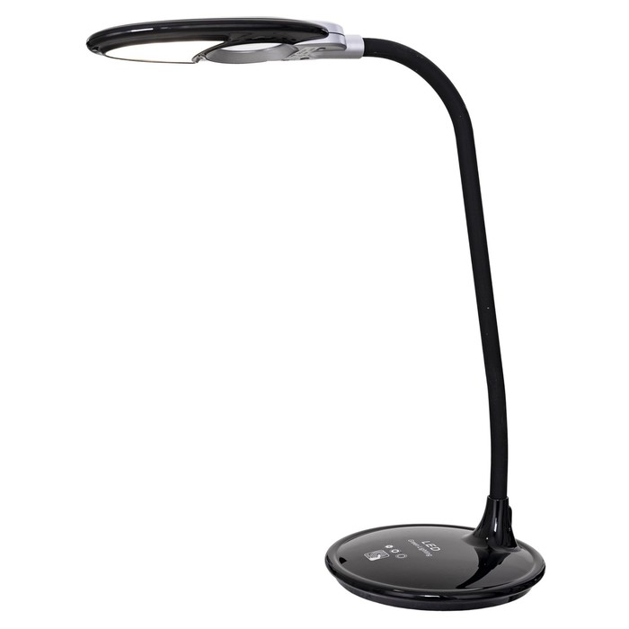 

Настольная BL1208A BLACK, LED 1x5Вт 5200K, 250лм, цвет чёрный