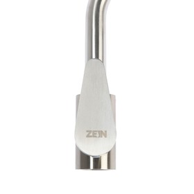 

УЦЕНКА Смеситель для раковины ZEIN Z2392, картридж 40 мм, короткий излив, нержав сталь, сатин