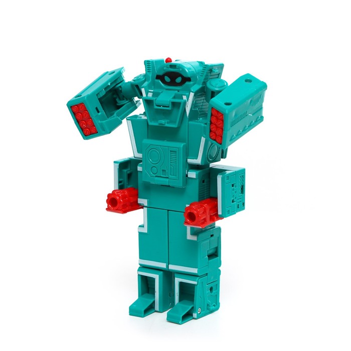фото Набор роботов «алфавит», трансформируются, 6 штук, собираются в 1 робота dade toys