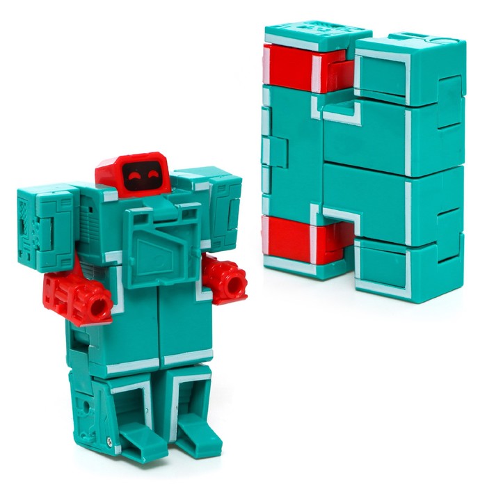 Набор роботов «Алфавит», трансформируются, 6 штук, собираются в 1 робота