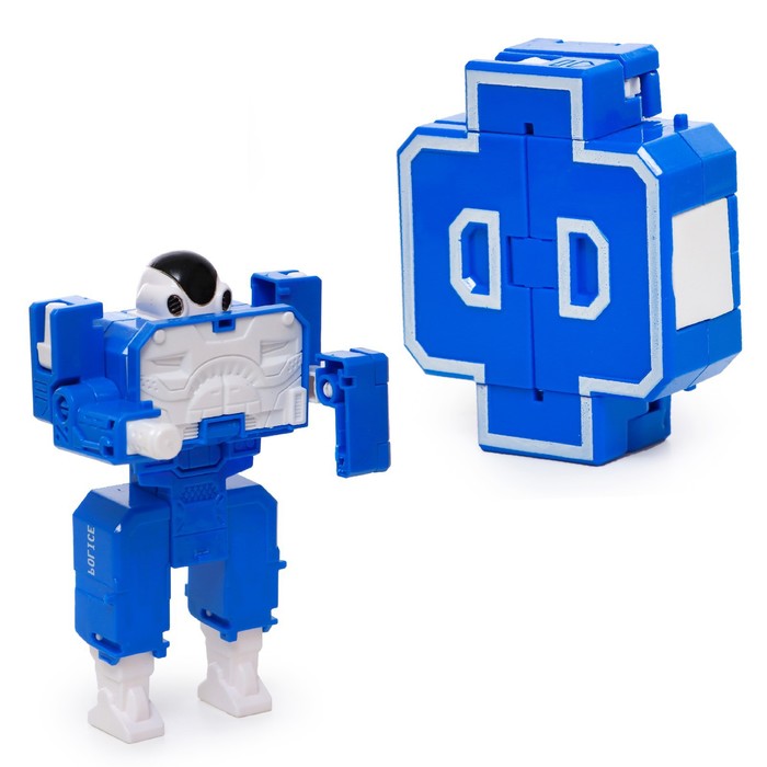 Набор роботов «Алфавит», трансформируются, 7 штук, собираются в 1 робота