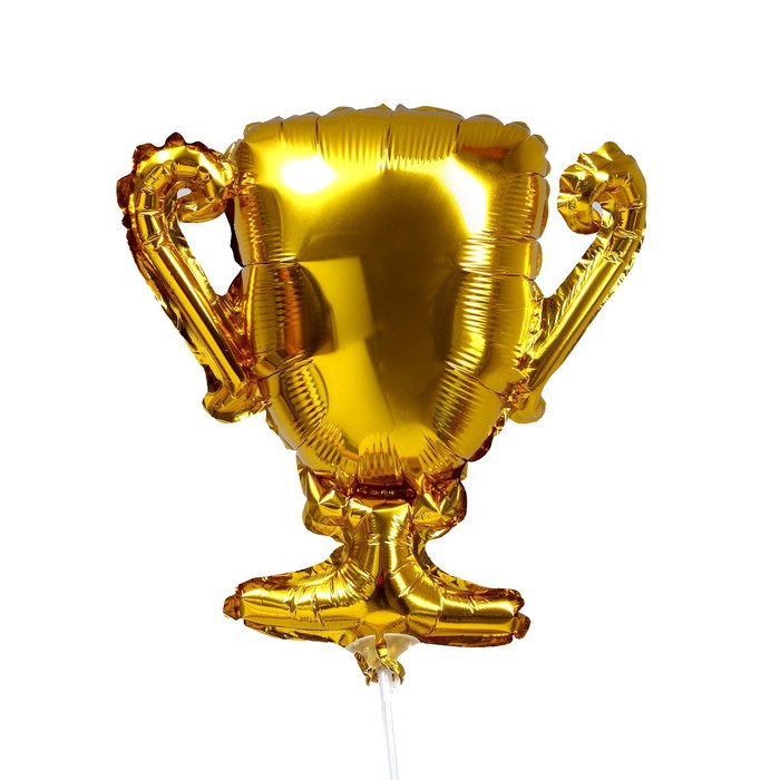 Шар фольгированный 14 «Кубок золотой» шар фольгированный 30 кубок чемпиона золотой
