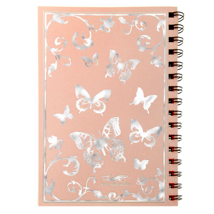 Ежедневник на гребне "Полёт мысли", твёрдая обложка, А5, 80 листов