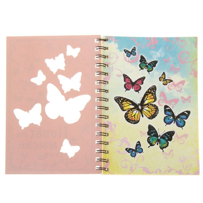 Ежедневник на гребне "Полёт мысли", твёрдая обложка, А5, 80 листов