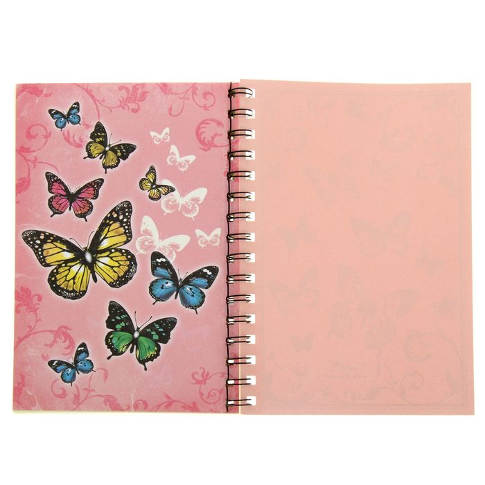 Ежедневник на гребне "Полёт мысли", твёрдая обложка, А5, 80 листов