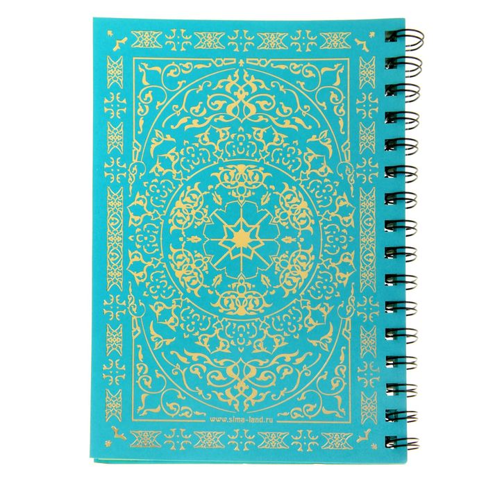 Ежедневник на гребне "Мудрые мысли", твёрдая обложка, А5, 80 листов