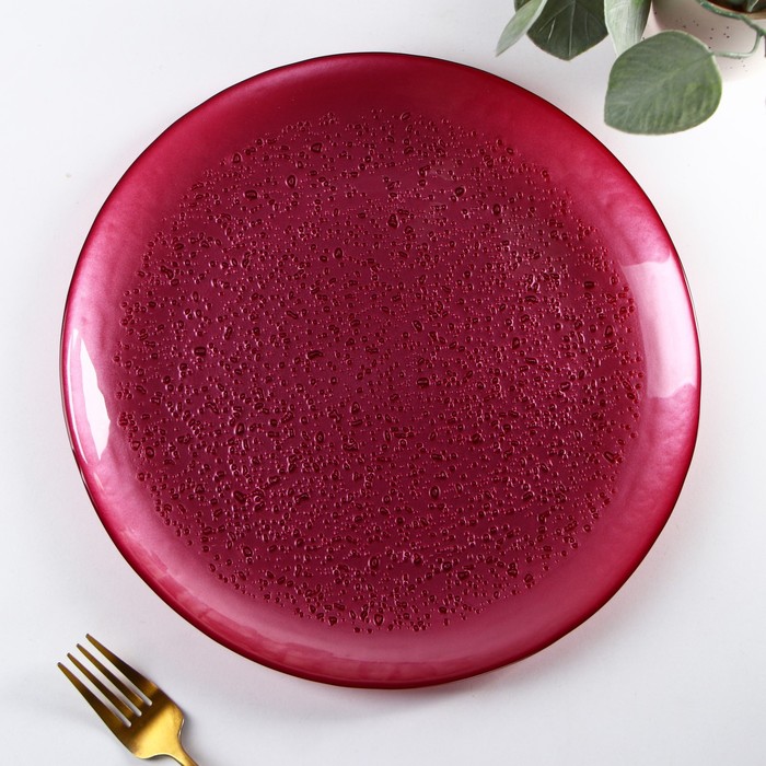 Блюдо Crispy, d=28 см, цвет фиолетовый